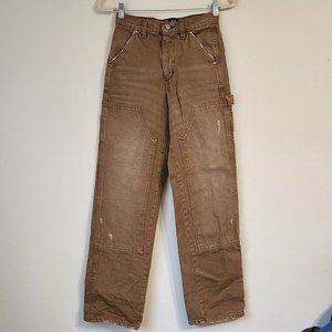 BDG Urban Outfitters Womens High Rise Straight double knee Carpenter Jean 26